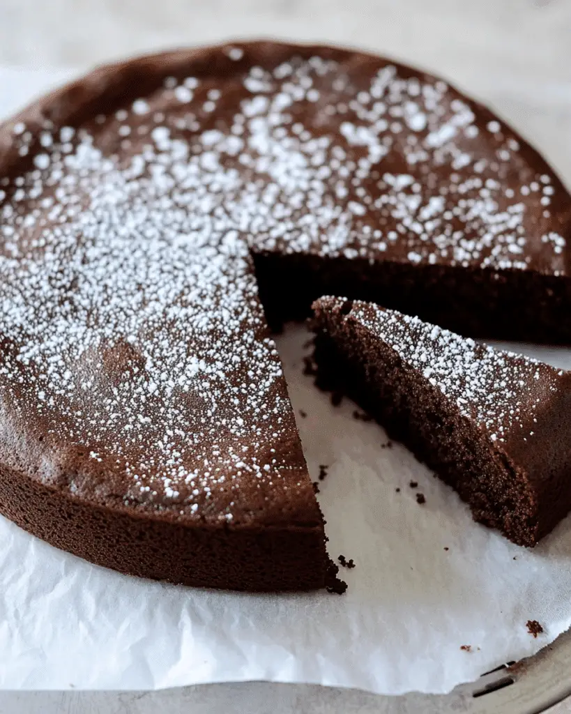 Sugar-Free Flourless Chocolate Cake
