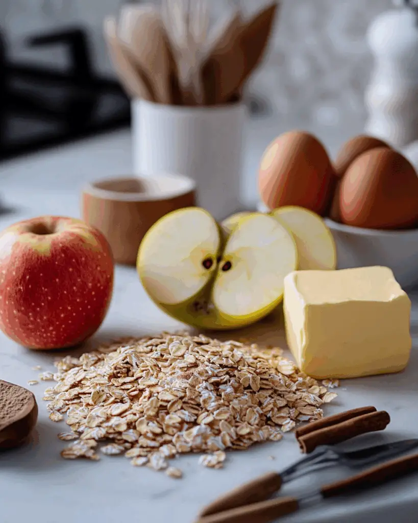 Breakfast Oatmeal Apple Cake