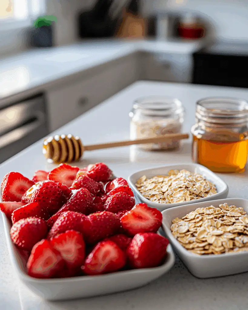 strawberry oat smoothie sticks for dogs