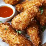 crispy coconut chicken strips