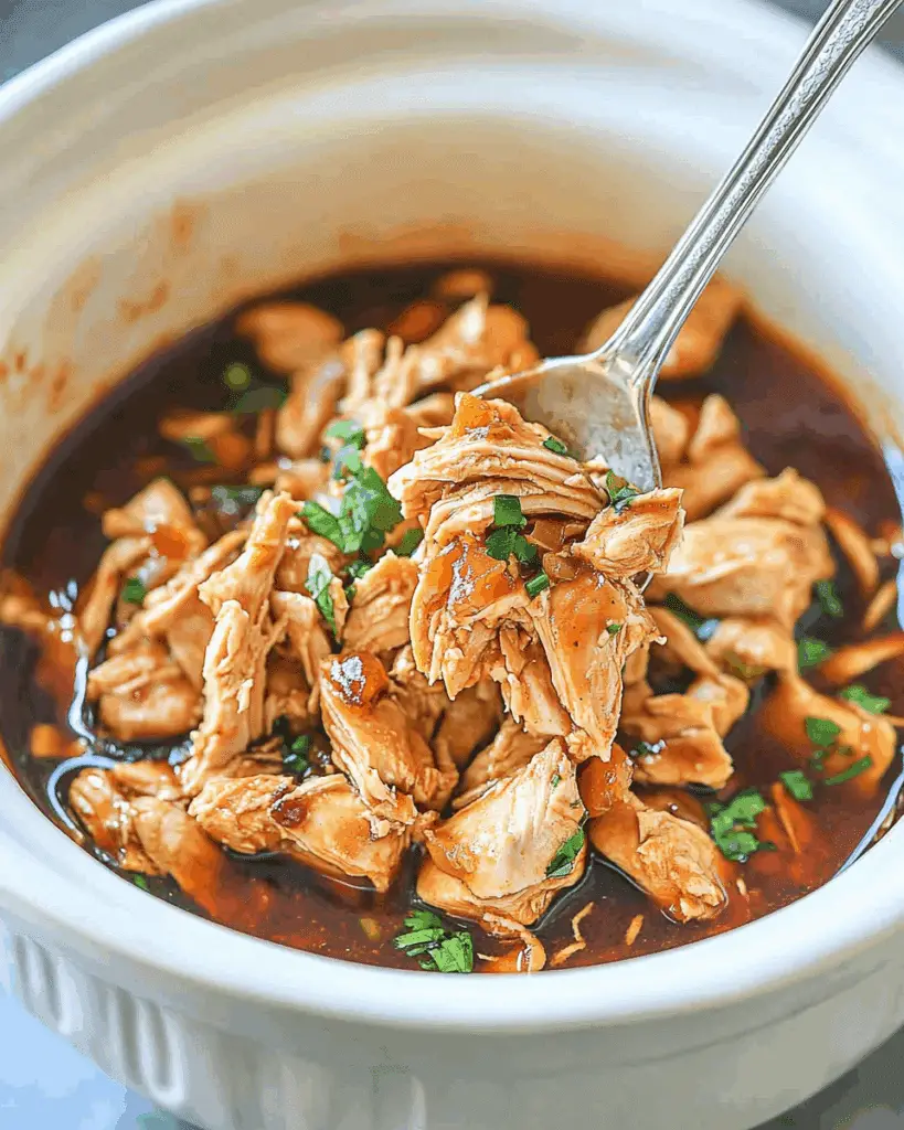 crock pot bourbon chicken
