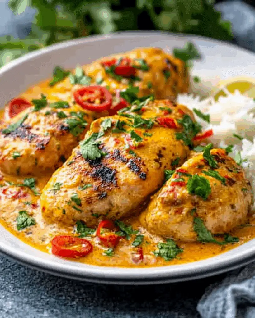 Spicy Brazilian Coconut Chicken
