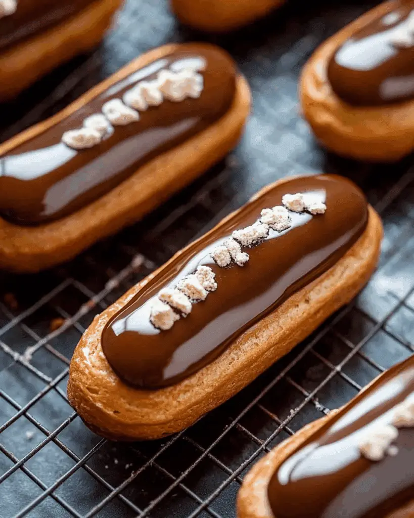coffee éclairs
