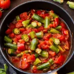 Okra and Tomatoes
