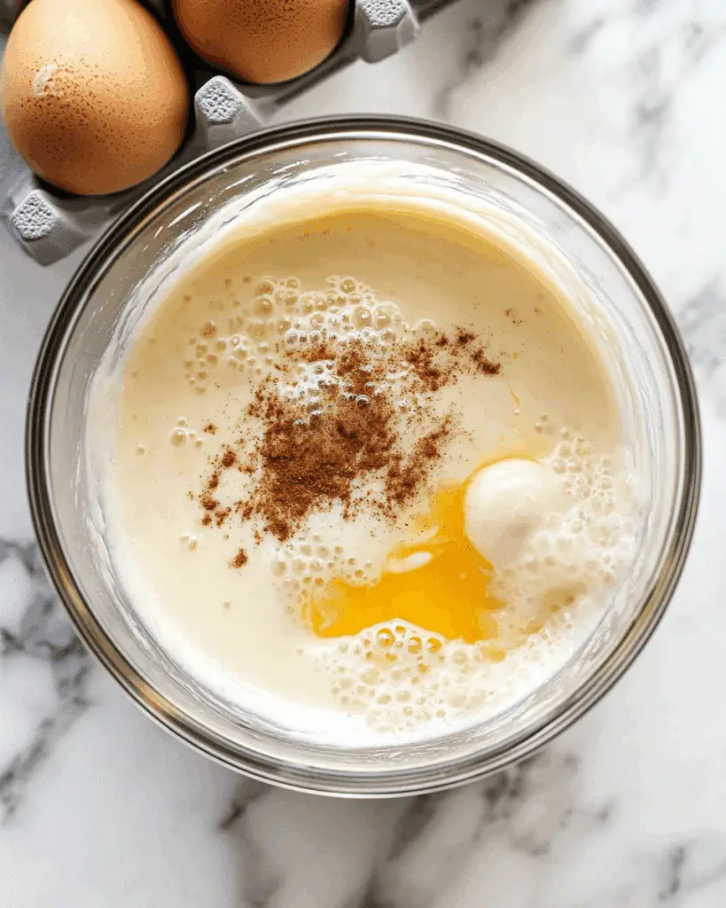 Condensed Milk Baked Rice Pudding