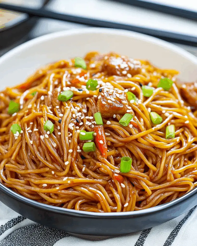Teriyaki Noodles