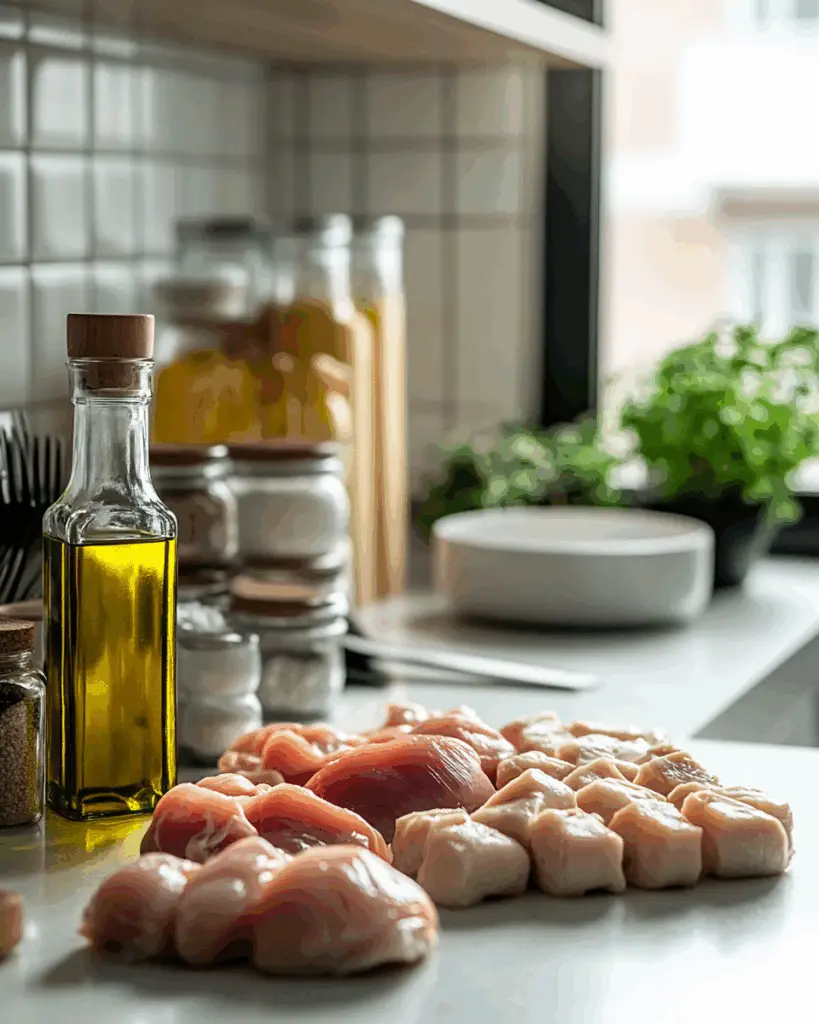 Easy Dill Pickle Ranch Chicken Skewers