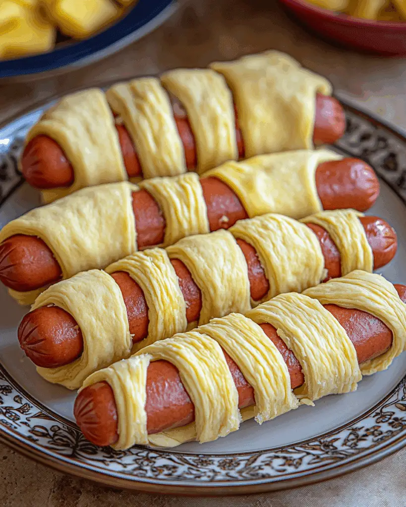 Air Fryer Crescent Mummy Dogs