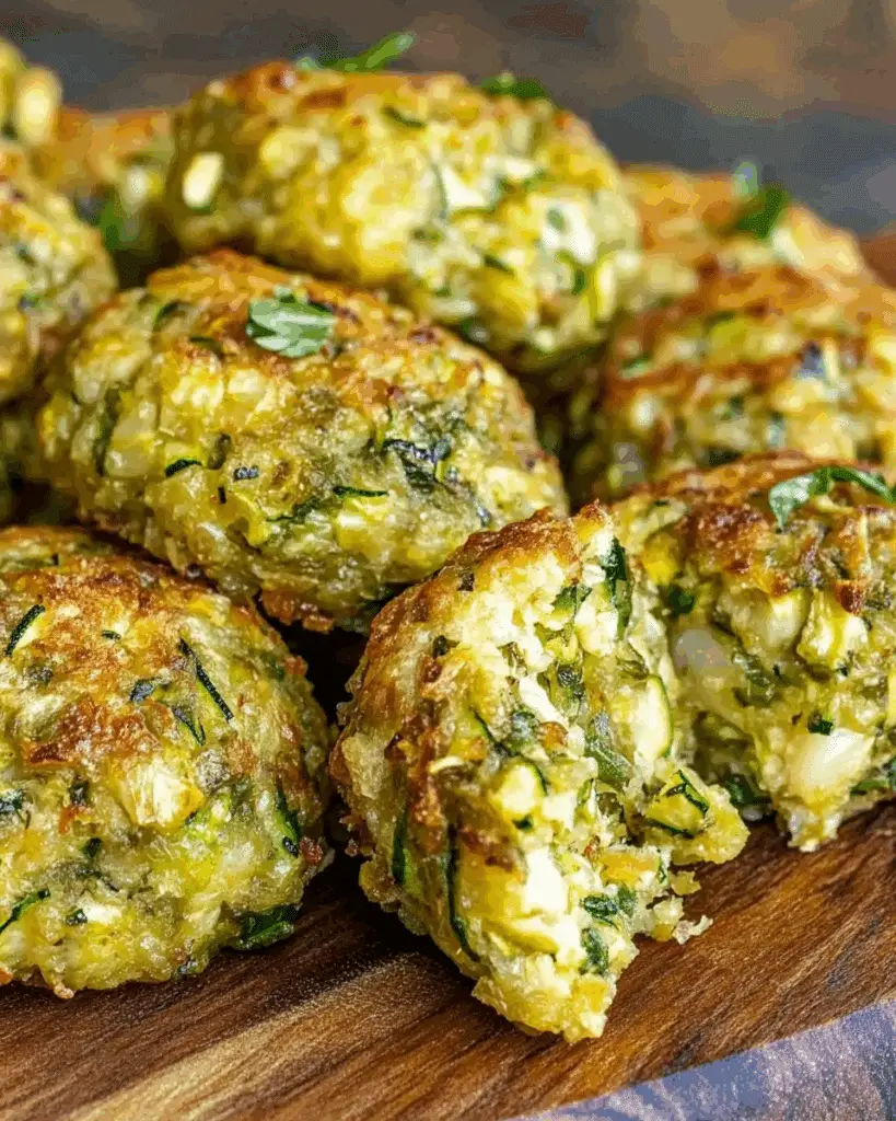 Zucchini Garlic Bites