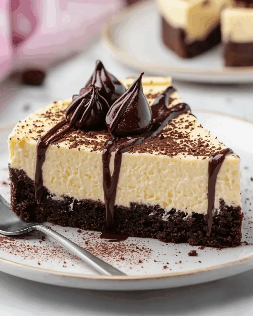 Brownie Bottom Cheesecake