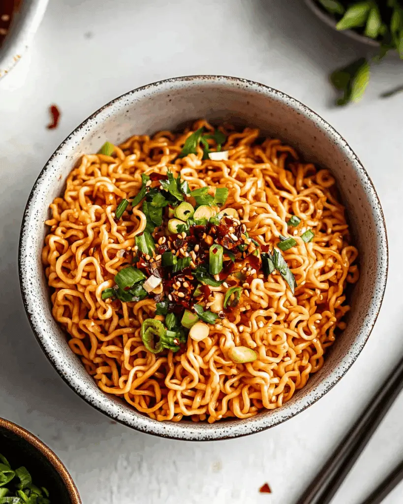 spicy ramen noodles recipe