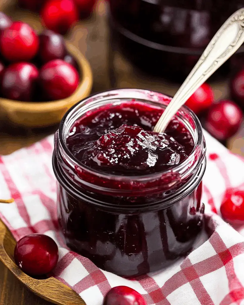 Irresistible Cherry Vanilla Jam Recipe