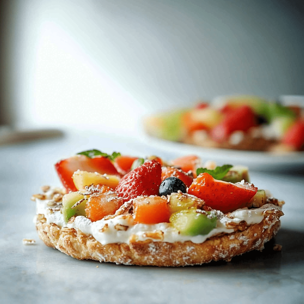 Bagel Fruit Pizzas