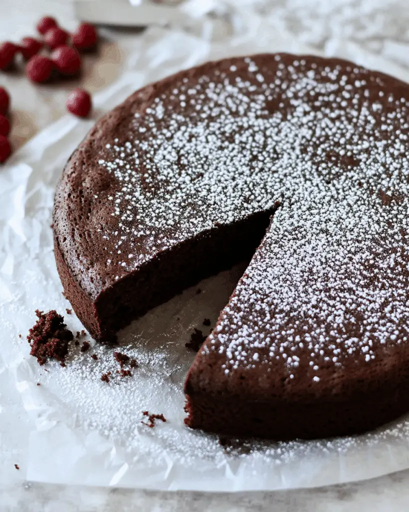 Sugar-Free Flourless Chocolate Cake