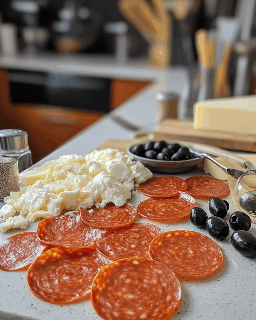 Cottage Cheese Pizza Bowls