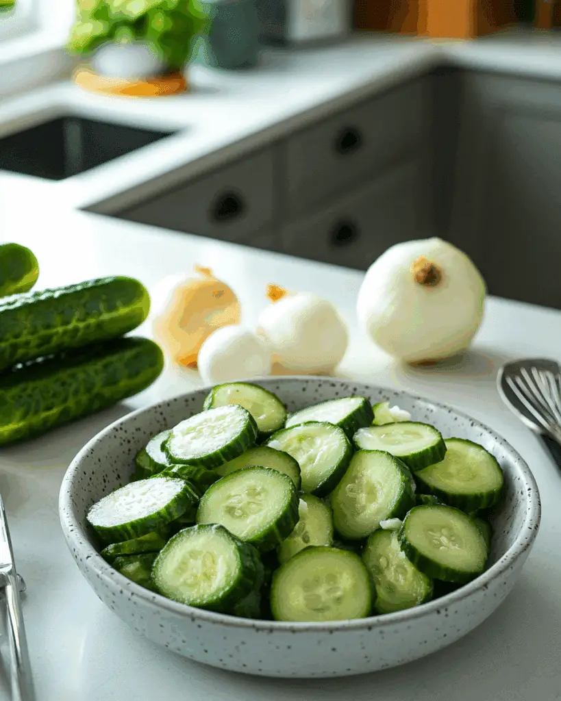 pickle juice ranch cucumber salad