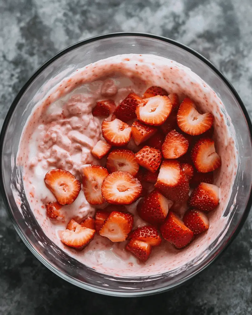 strawberry frozen yogurt bites