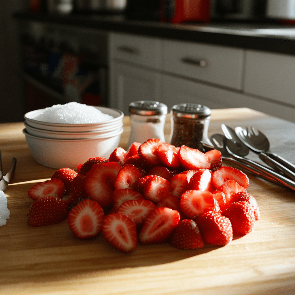 Strawberry Pop Tart Pie