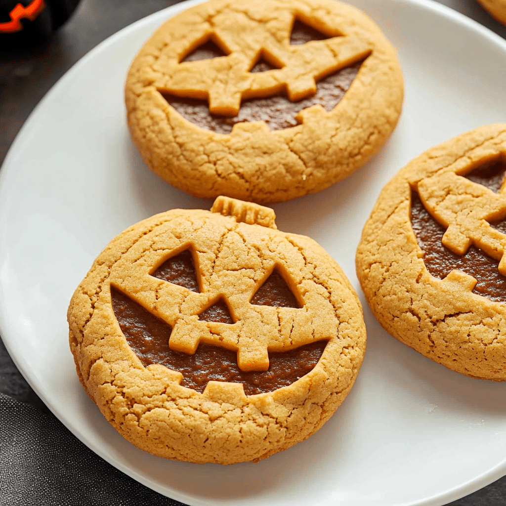 Halloween Pumpkin Cookies
