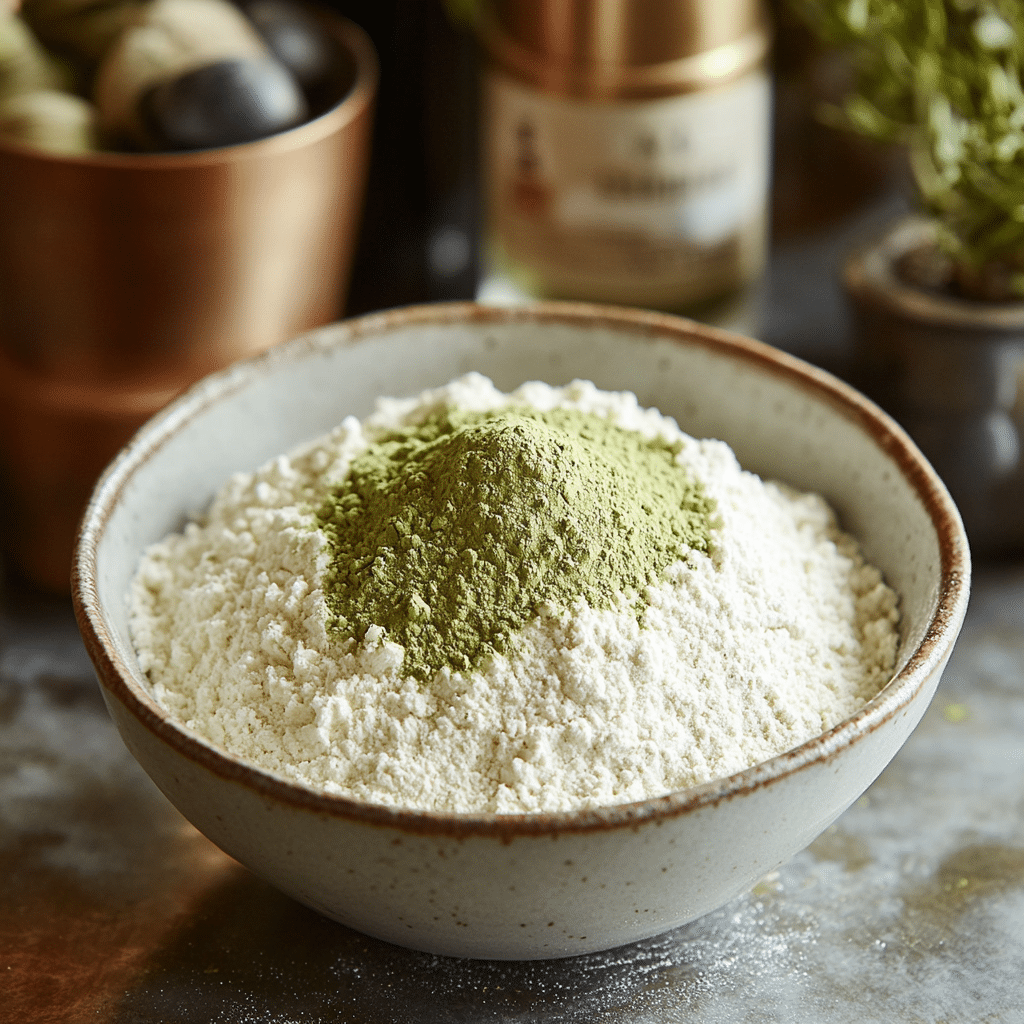 Matcha Lavender Sugar Cookies