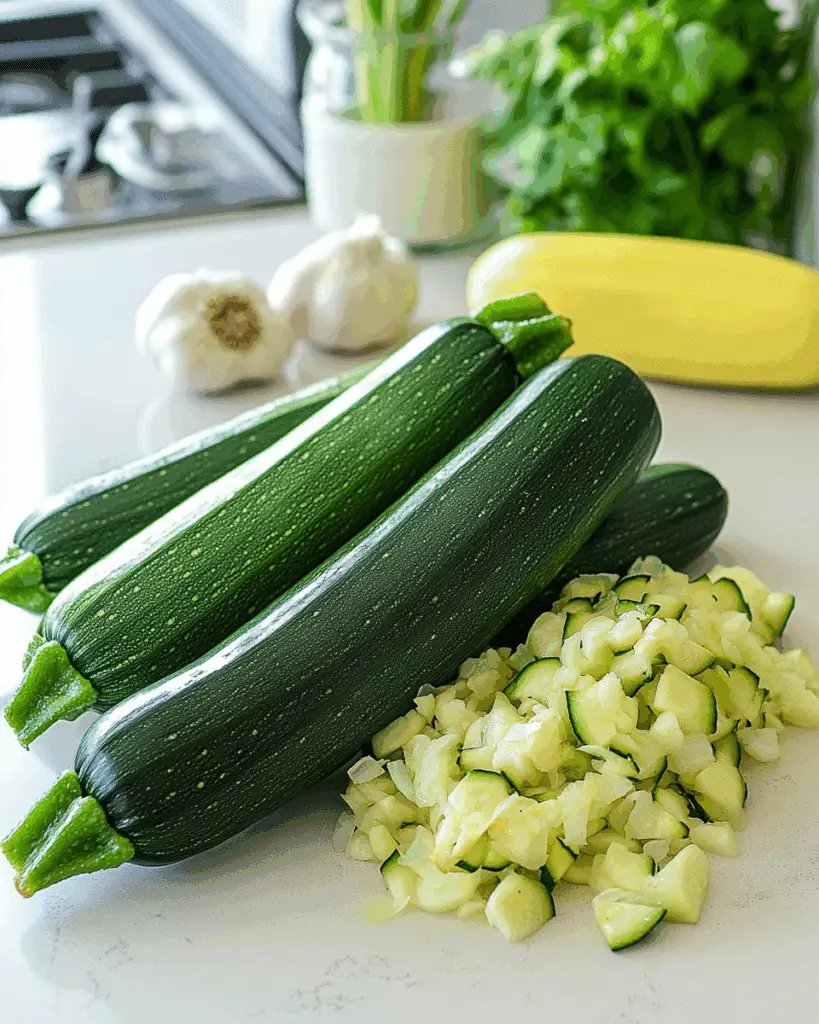 garlic butter zucchini skewers