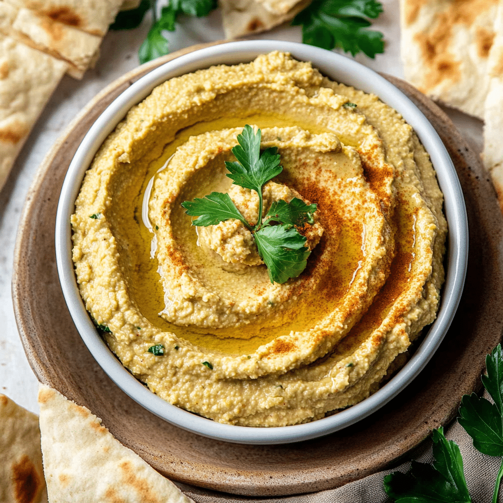Coconut Curry Hummus