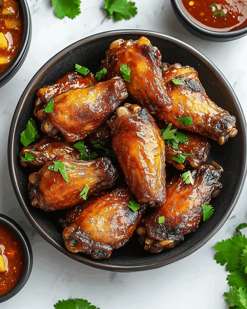Brown Sugar Cajun Wings