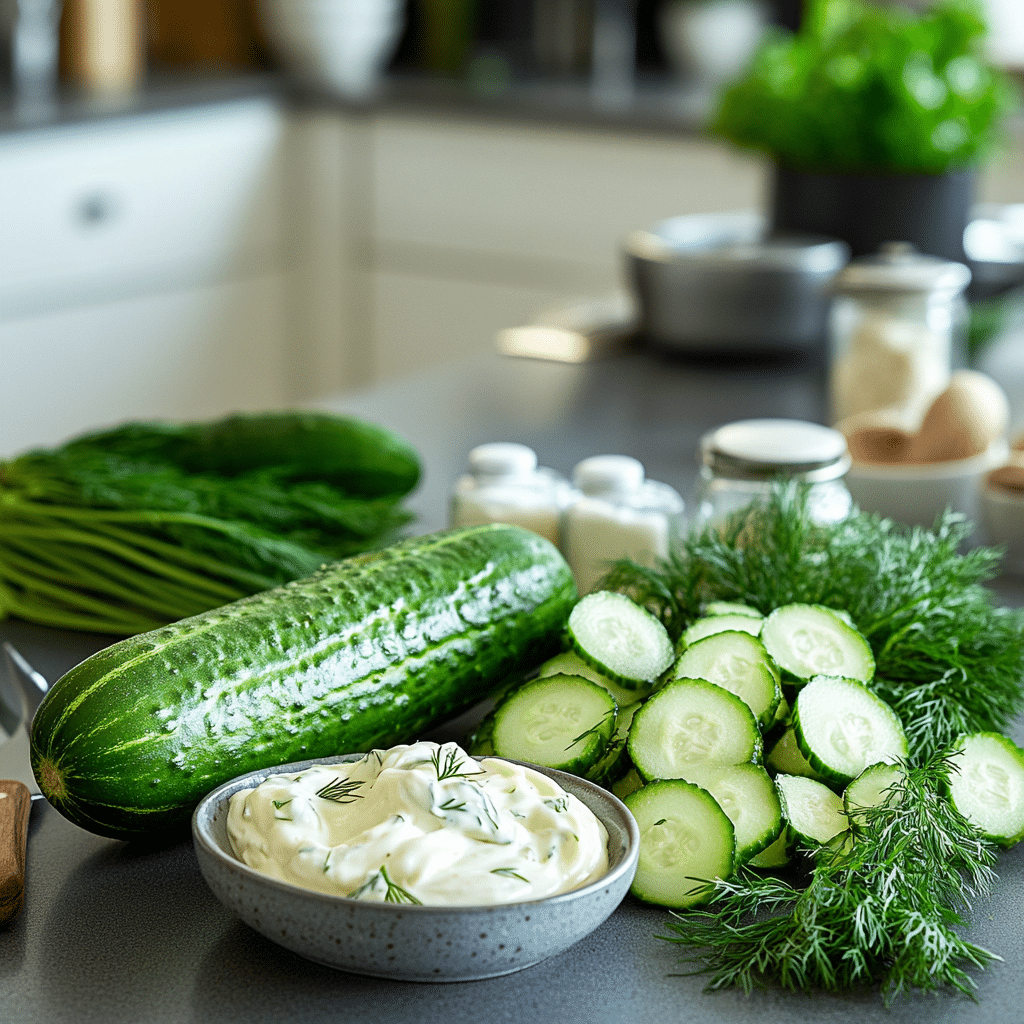 Fresh Dill and Cheese Cucumber Pinwheels