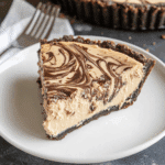 Peanut Butter Fudge Swirl Pie