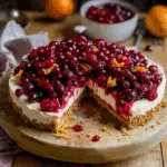 cranberry orange cheesecake