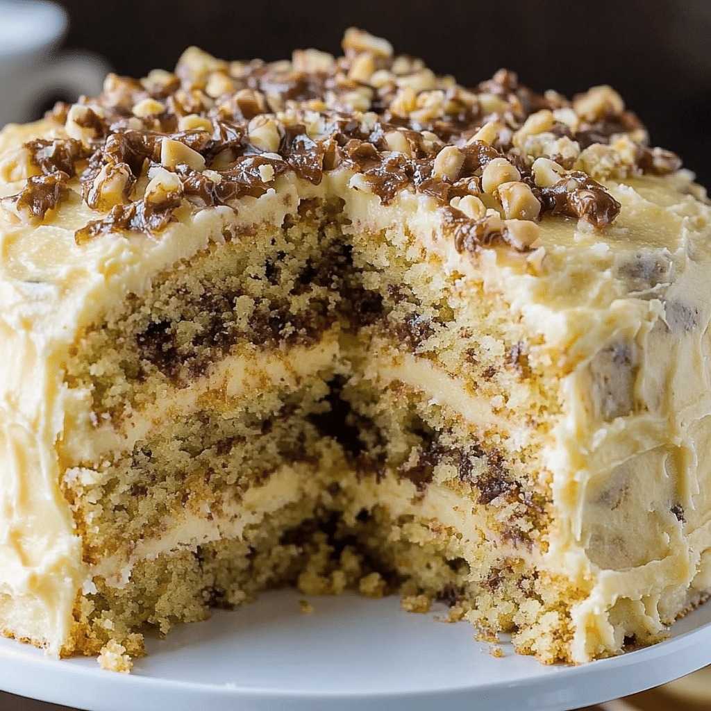 White German Chocolate Cake