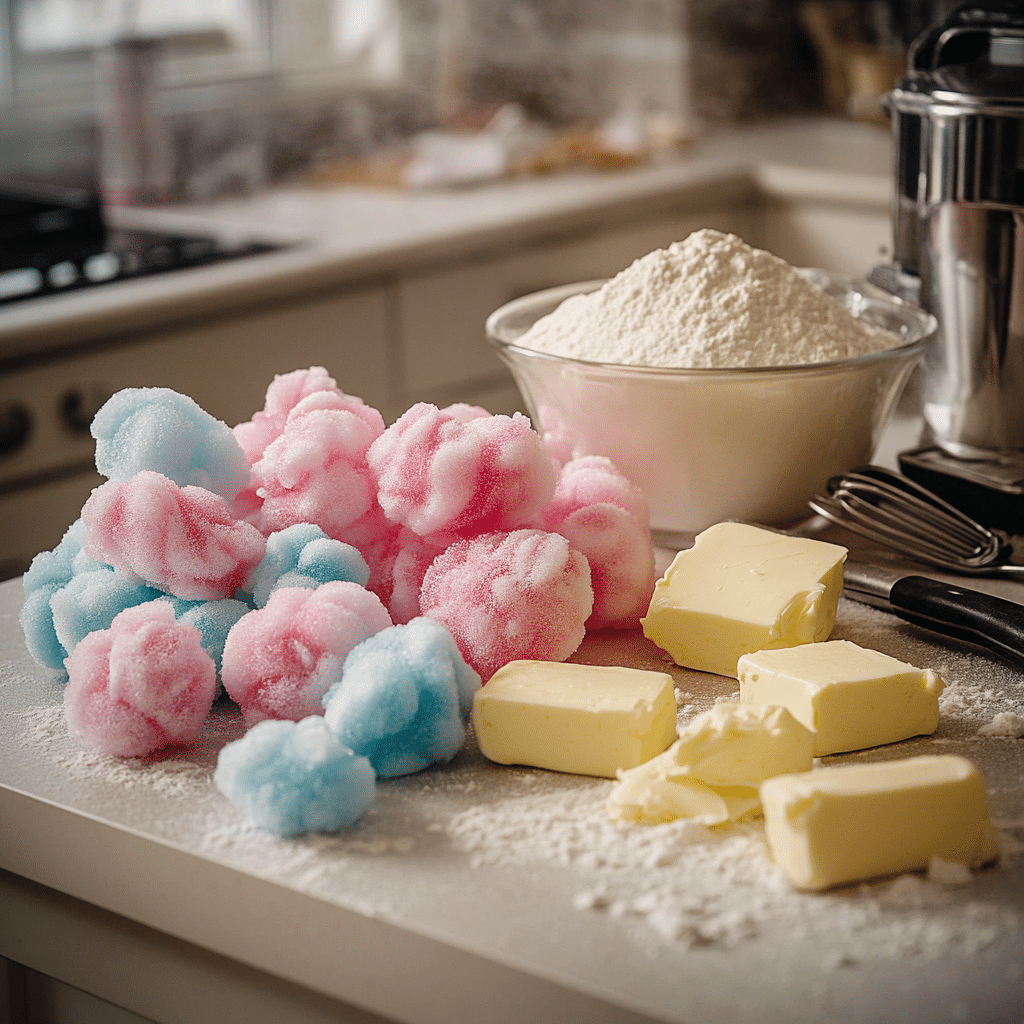 Cotton Candy Cookies