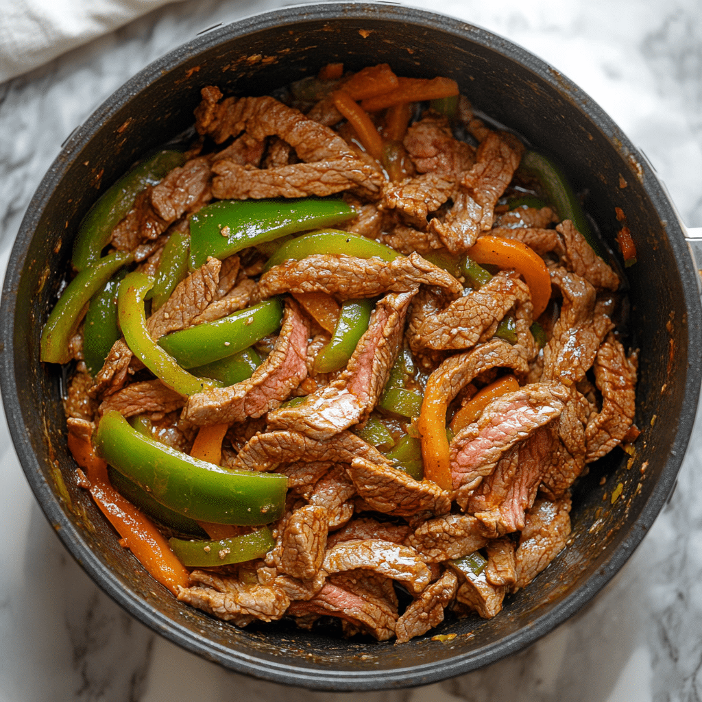 Philly Cheesesteak Soup