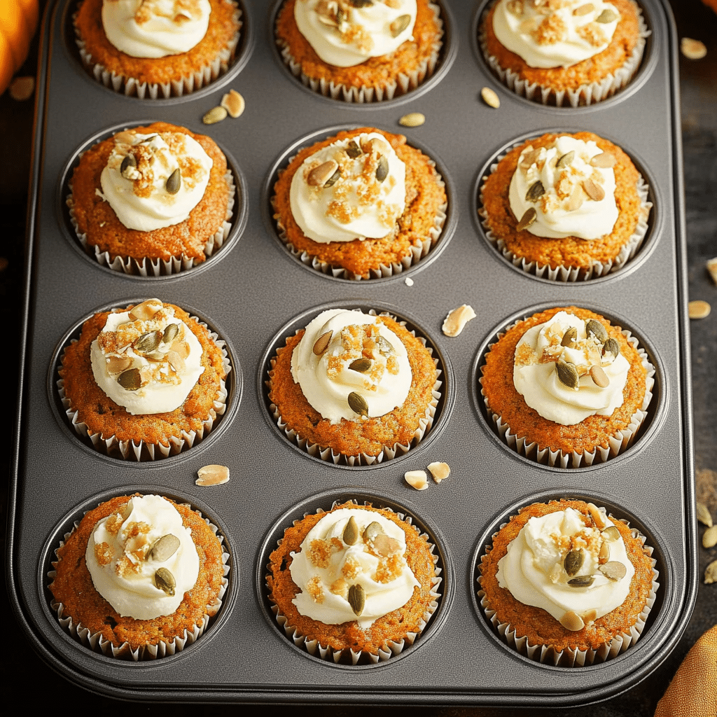 Pumpkin Cream Cheese Muffins