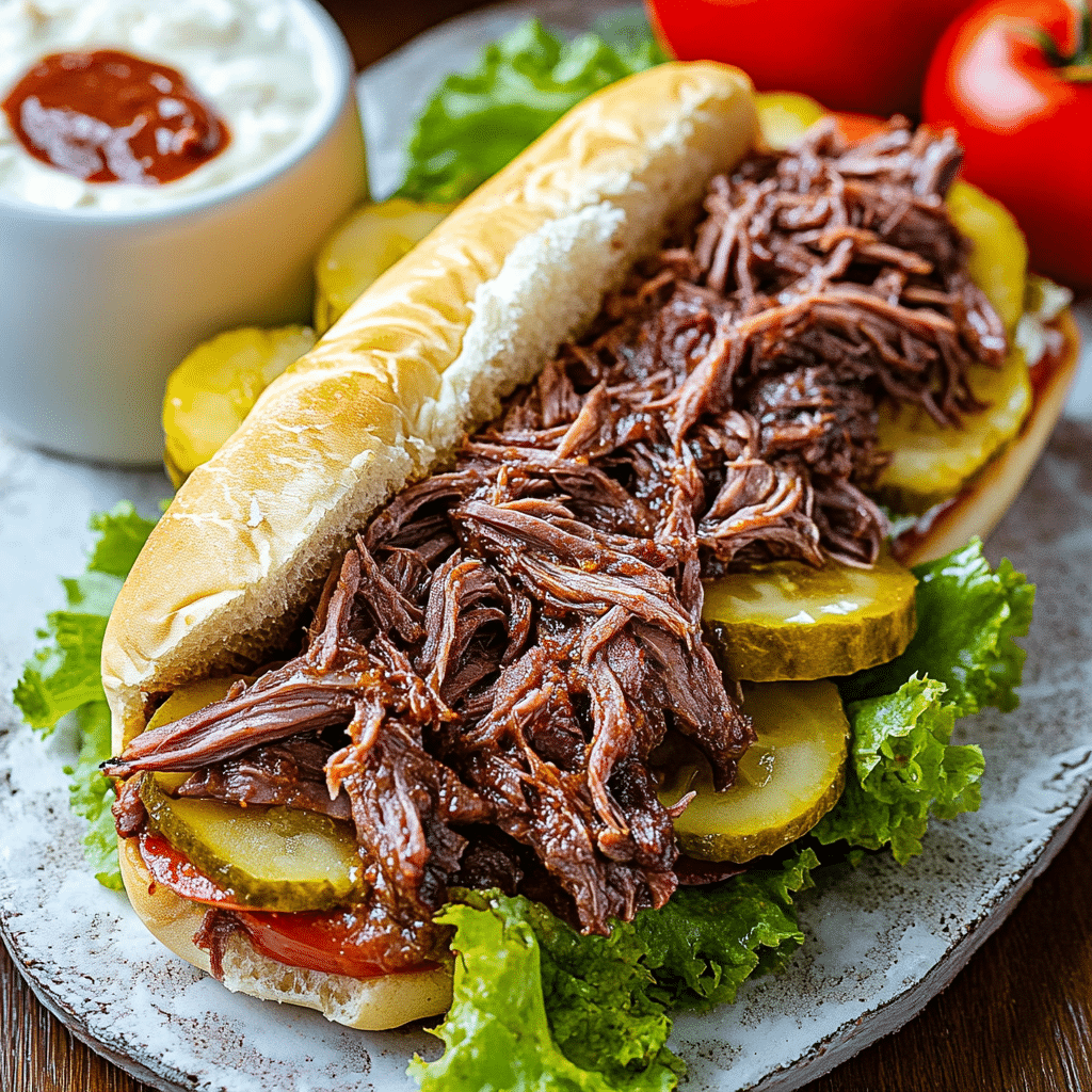 Cajun Roast Beef Po’ Boy