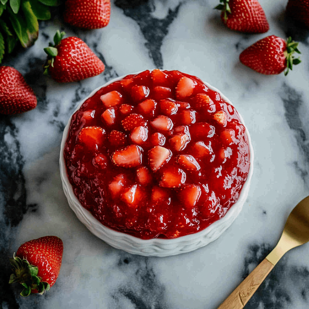 Strawberry Cake Filling