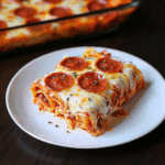 Pepperoni Pizza Lasagna Roll Ups