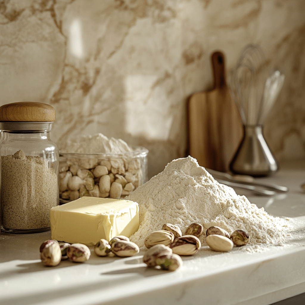 Pistachio Ferrero Rocher Brownies