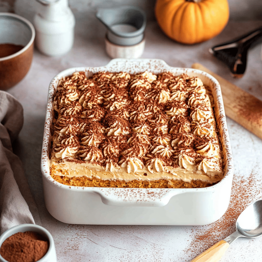 Pumpkin Tiramisu