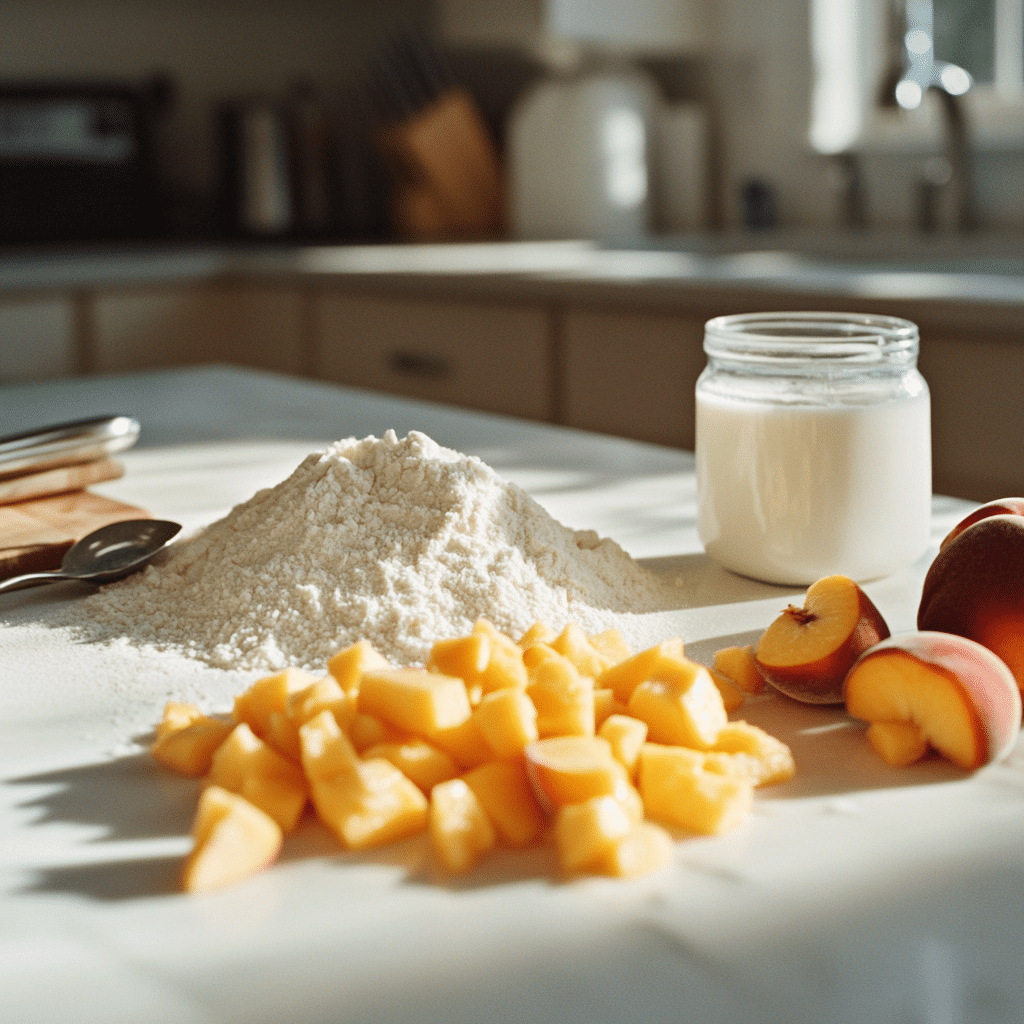 Peach Butter Swim Biscuits