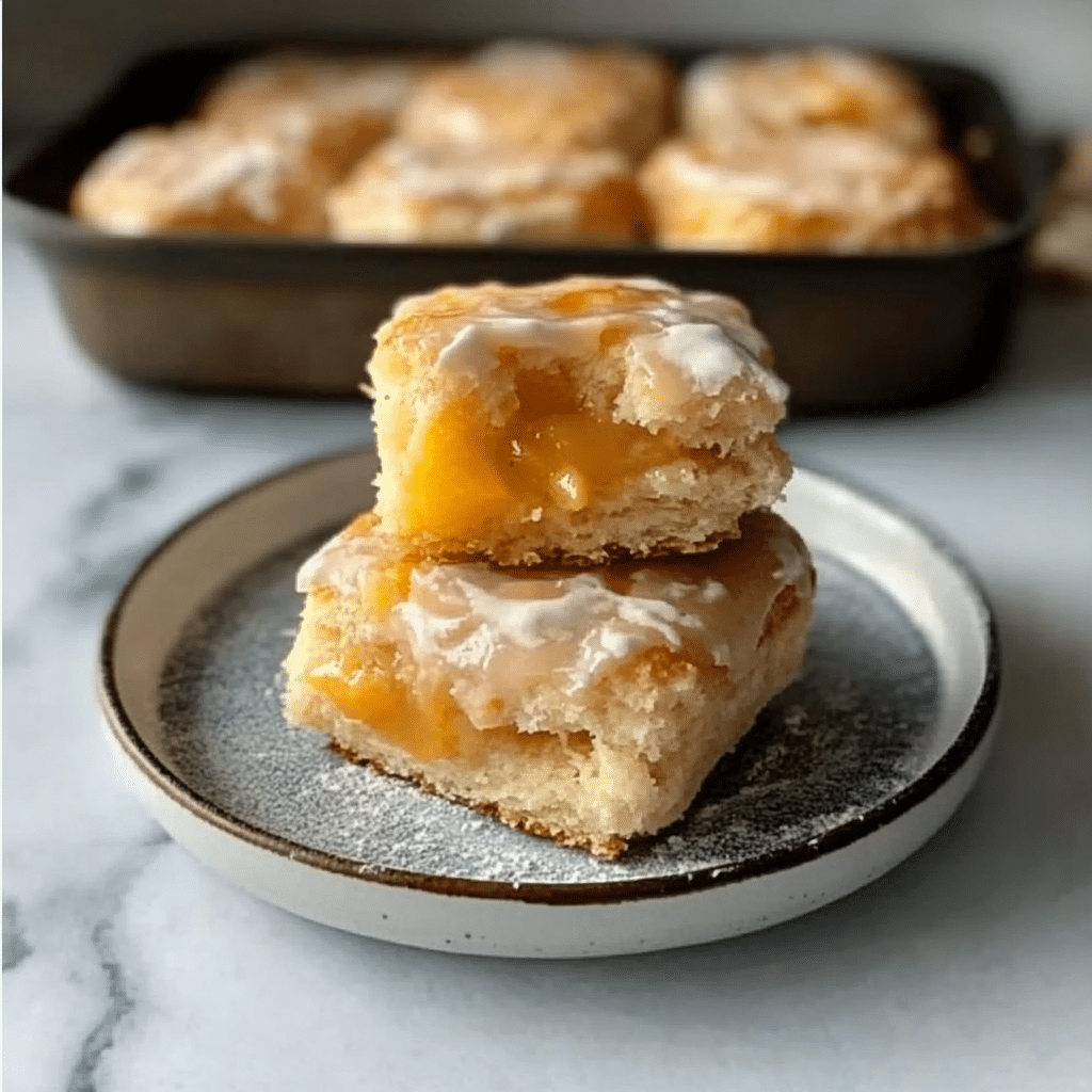 Peach Butter Swim Biscuits