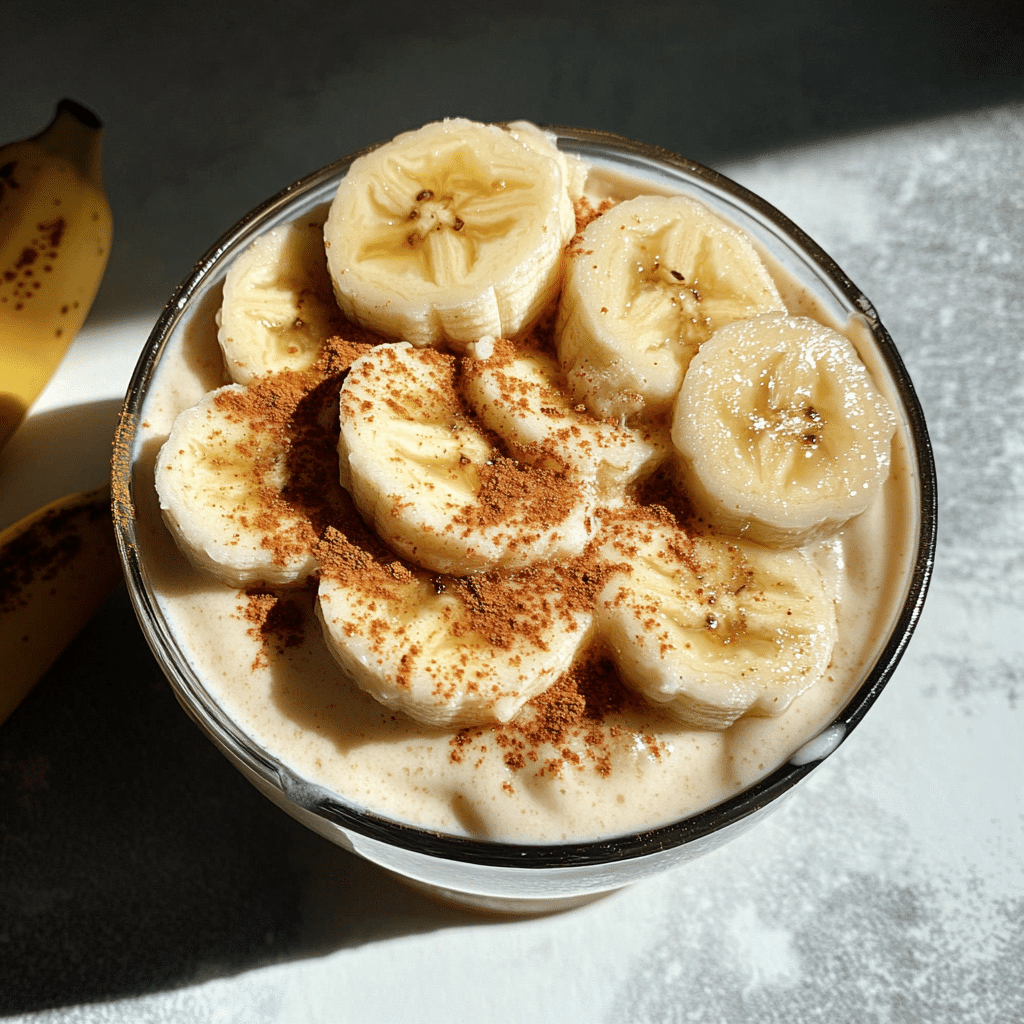 Cottage Cheese Banana Pudding