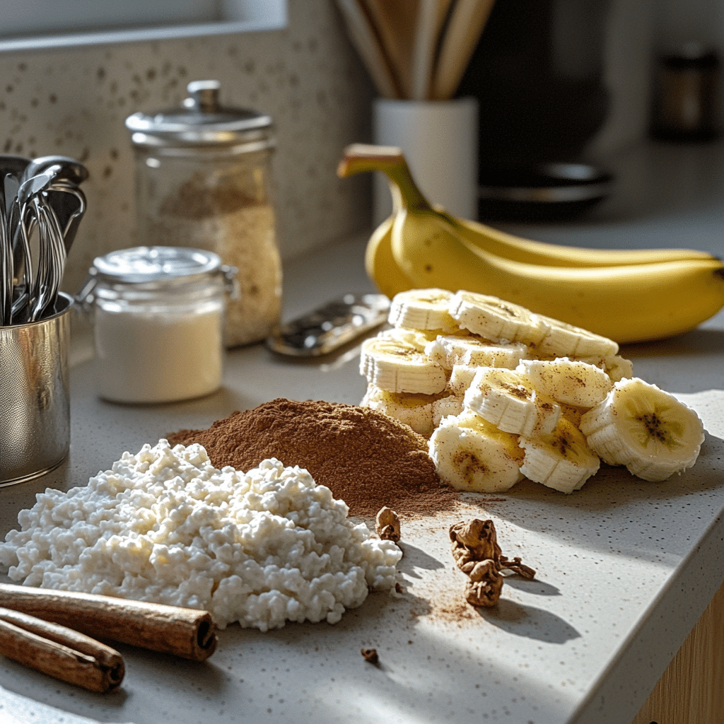 Cottage Cheese Banana Pudding