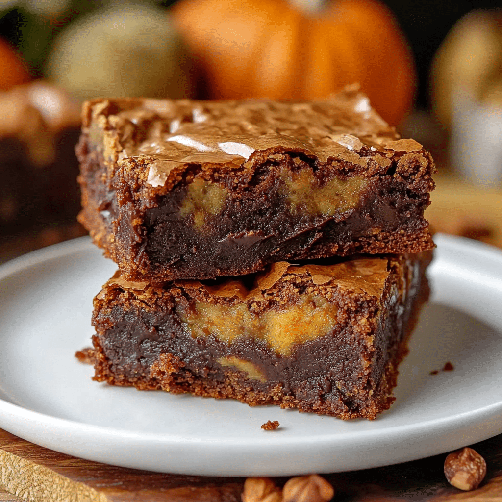 Pumpkin Brownies