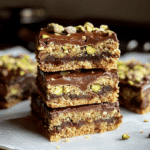 Brown Butter Pistachio Cookie Bars