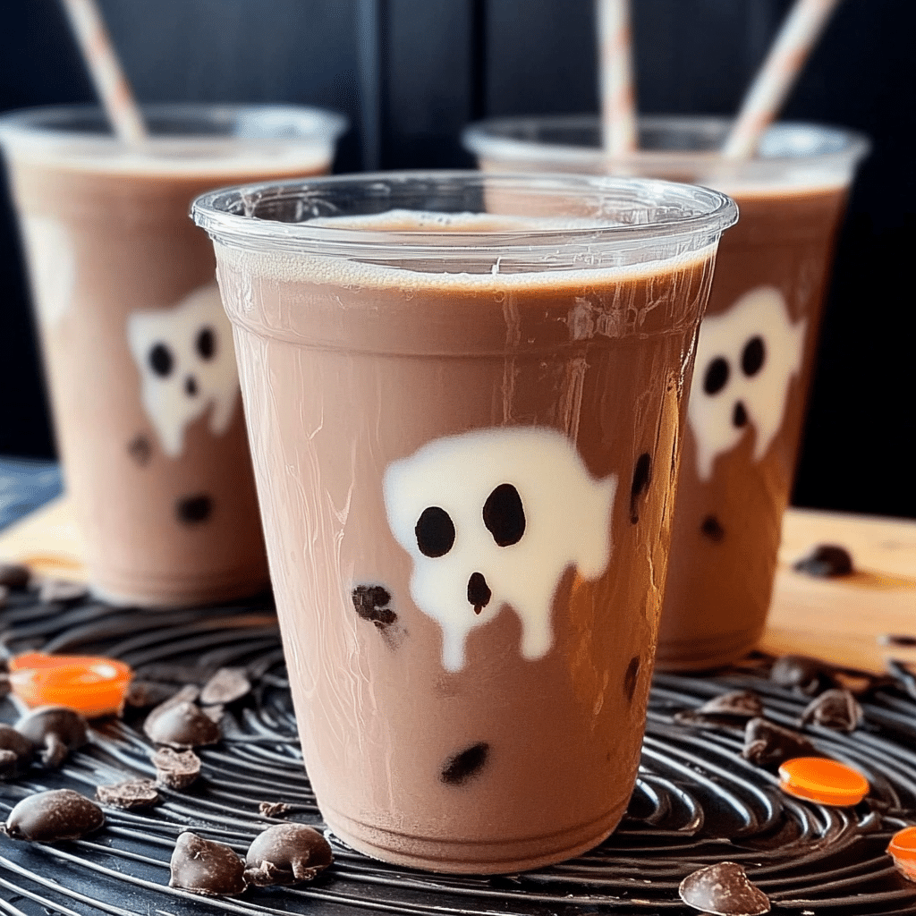 Ghost Chocolate Milk