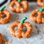 Mini Pretzel Pumpkins