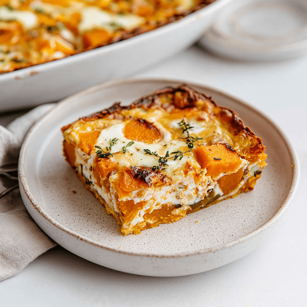 Sweet Potato Egg Breakfast Casserole