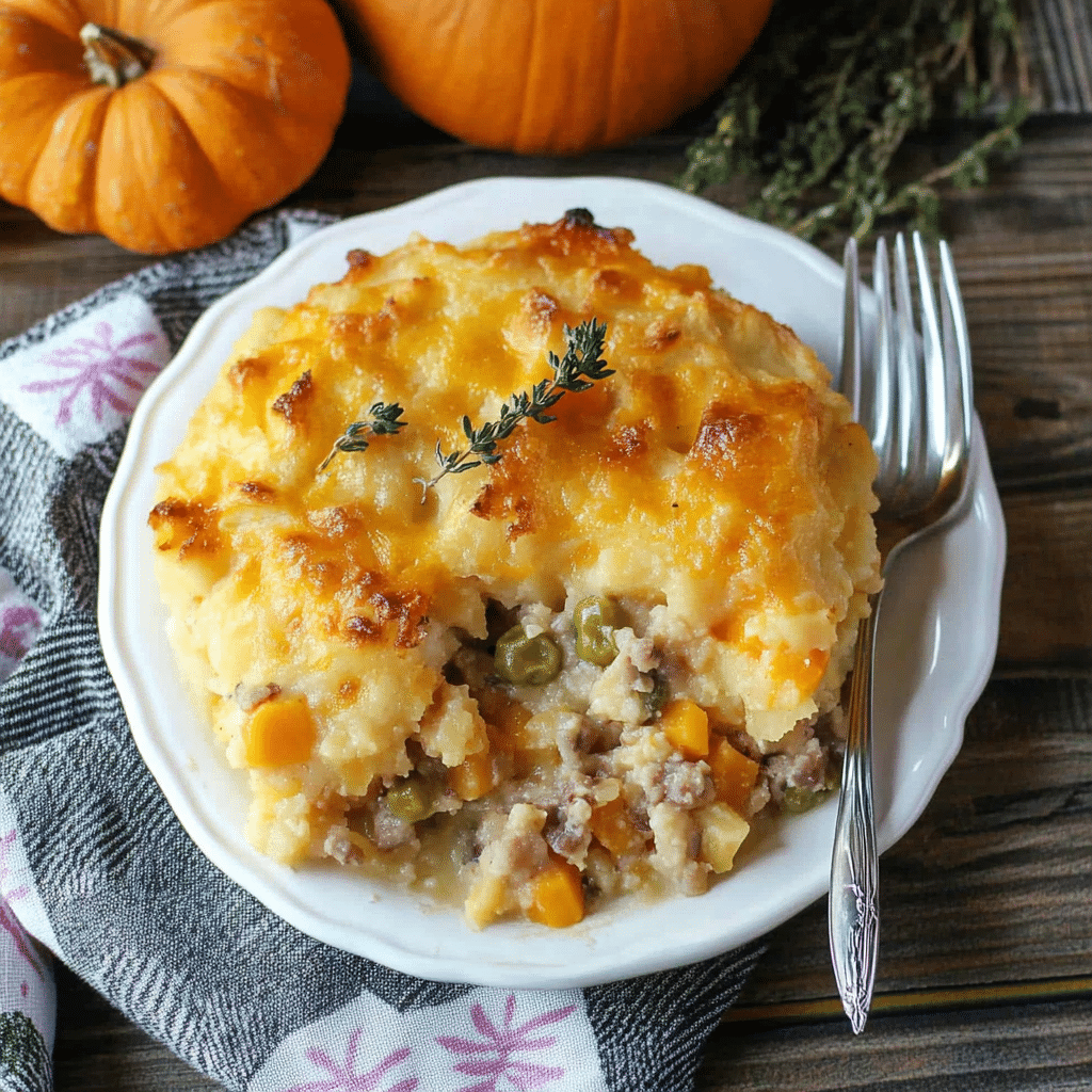 Pumpkin Shepherds Pie