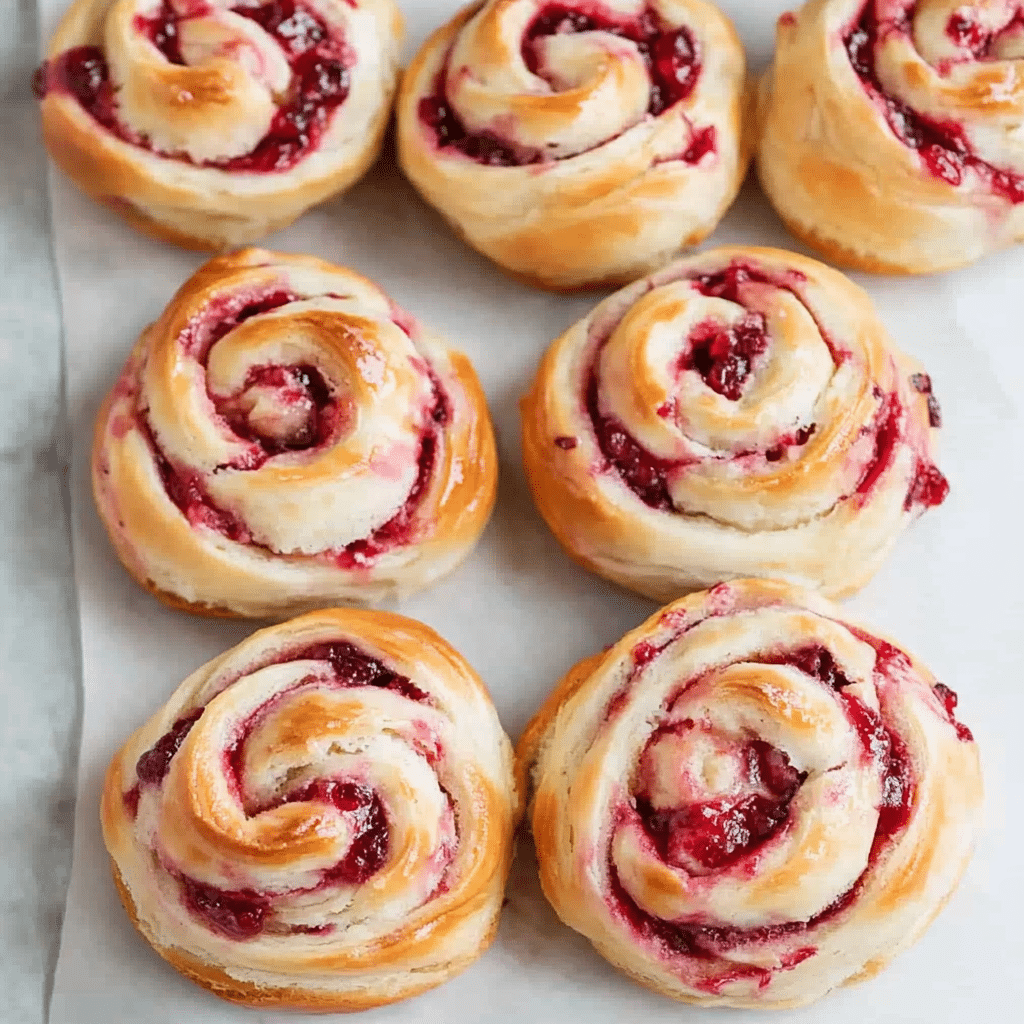 Cranberry Orange Sweet Rolls